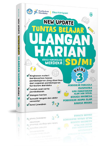 New Update Tuntas Belajar Ulangan Harian SD/MI Kelas 3 Edisi Kurikulum Merdeka