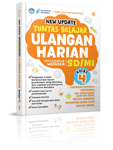 New Update Tuntas Belajar Ulangan Harian SD/MI Kelas 4 Edisi Kurikulum Merdeka