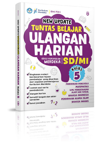 New Update Tuntas Belajar Ulangan Harian SD/MI Kelas 5 Edisi Kurikulum Merdeka